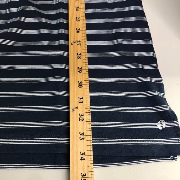 NEW Womens Pocket Dress Small Blue Striped UV Sun Protection - Picture 11 of 16